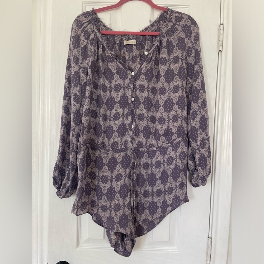 LoveShackFancy printed Romper / Jumper